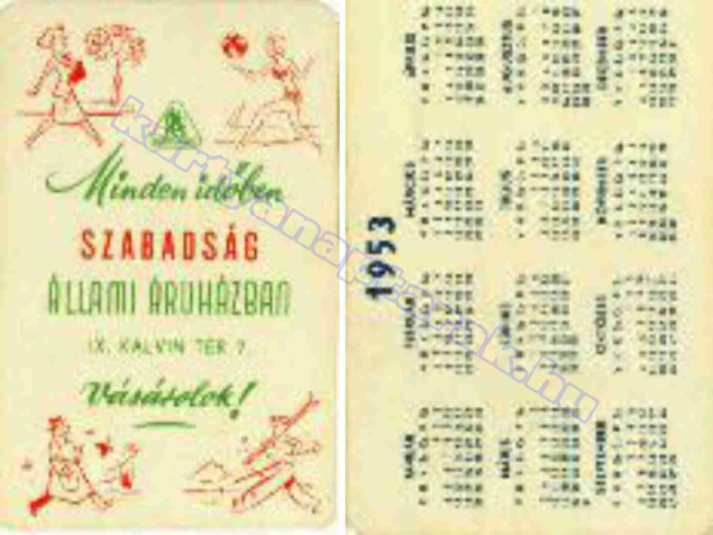 MINDEN IDŐBEN SZABADSÁG ÁLLAMI ÁRUHÁZBAN IX KÁLVIN TÉR 7 VÁSÁROLOK 1953_0008.jpg