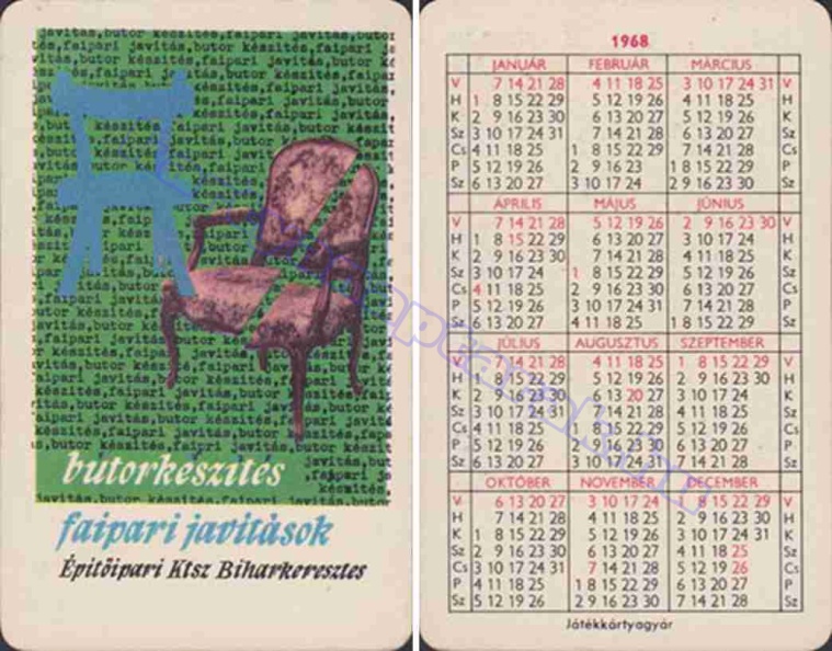 BÚTORKÉSZÍTÉS FAIPARI JAVÍTÁSOK ÉPÍTŐIPARI KTSZ BIHARKERESZTES 1968_0254.jpg