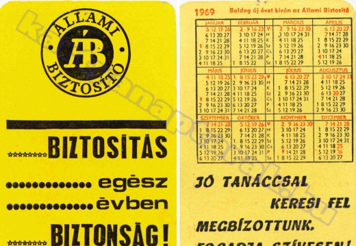 1969 - Állami Biztosító