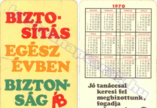 1970 - Állami Biztosító