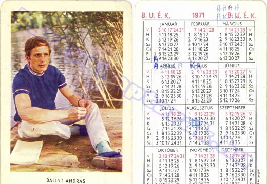 1971 - Színész - Actor