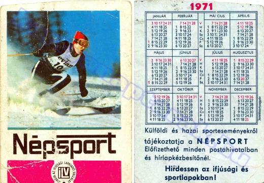 Népsport újság - Newspaper