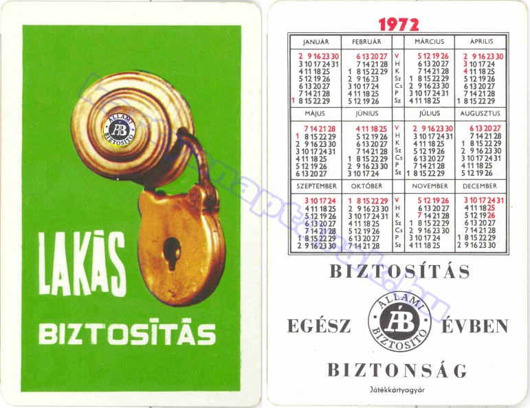 LAKÁS BIZTOSÍTÁS EGÉSZ ÉVBEN BIZTONSÁG ÁB ÁLLAMI BIZTOSÍTÓ 1972_0019.jpg