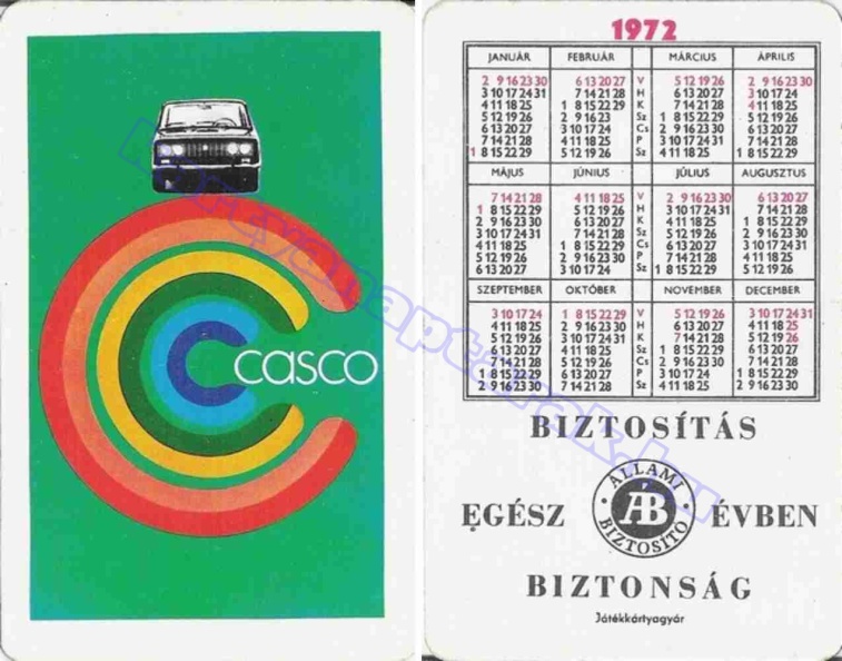 CASCO BIZTOSÍTÁS EGÉSZ ÉVBEN BIZTONSÁG ÁLLAMI BIZTOSÍTÓ ÁB 1972_0113.jpg