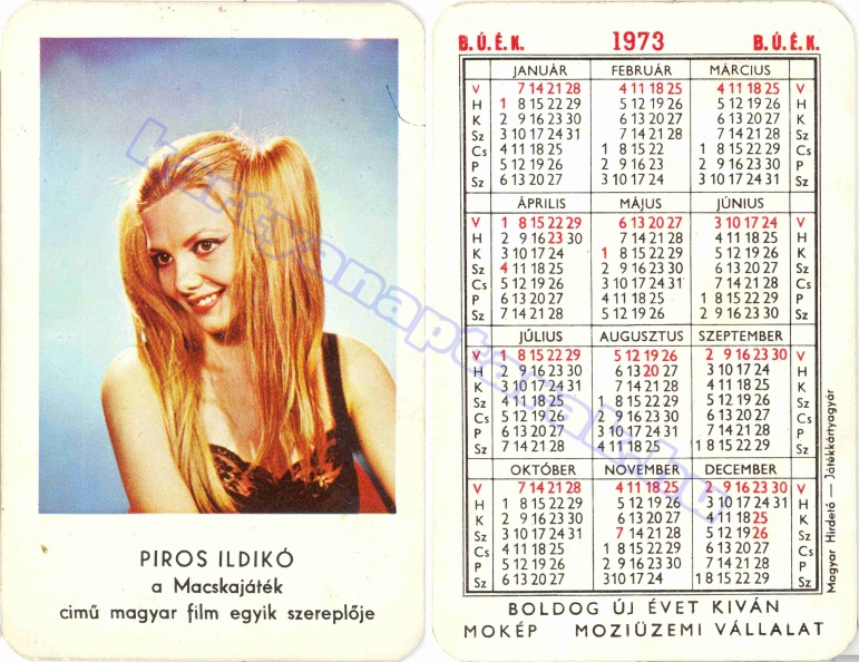 PIROS ILDIKÓ A MACSKAJÁTÉK CÍMŰ MAGYAR FILM EGYIK SZEREPLŐJE BUÉK A MOKÉP MOZIÜZEMI VÁLLALAT 1973_0084.jpg