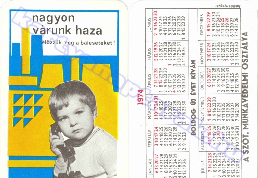 1974 - SZOT munkavédelem
