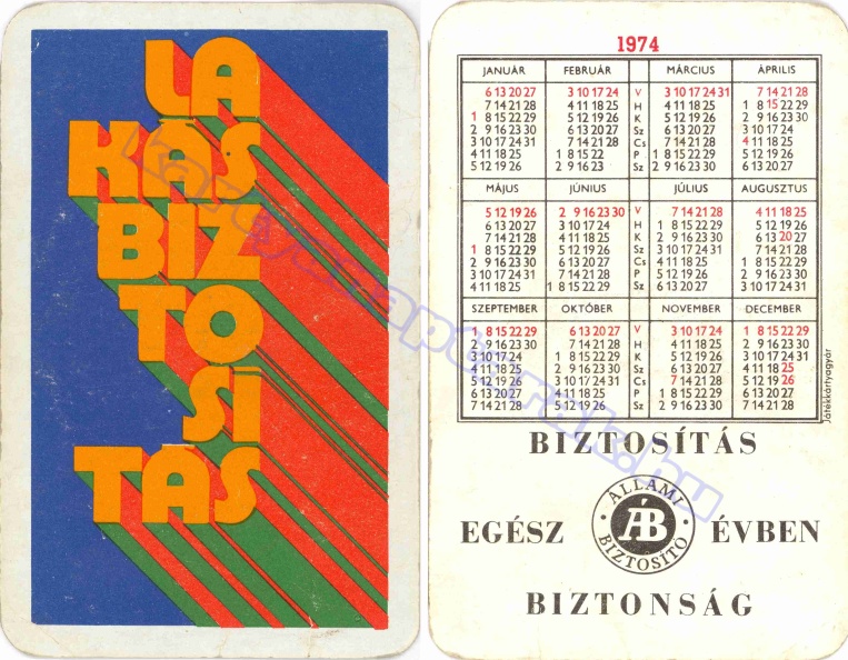 LAKÁSBIZTOSÍTÁS BIZTOSÍTÁS EGÉSZ ÉVBEN BIZTONSÁG ÁB ÁLLAMI BIZTOSÍTÓ 1974_0019.jpg