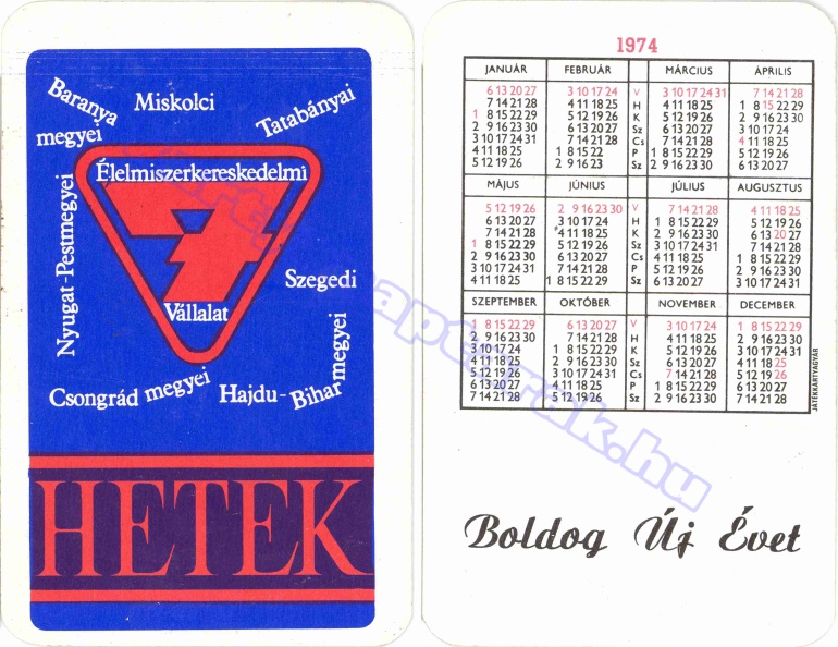 7 HETEK ÉLELMISZERKERESKEDELMI VÁLLALAT NYUGAT PEST MEGYEI BARANYA MEGYEI MISKOLCI TATABÁNYAI SZEGEDI CSONGRÁD MEGYEI HAJDÚ BIHAR MEGYEI BUÉK 1974_0044.jpg