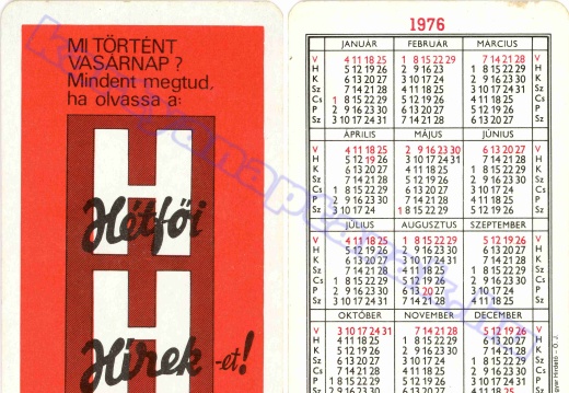 Hétfői Hírek