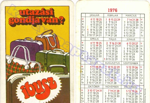 1976 - Ibusz