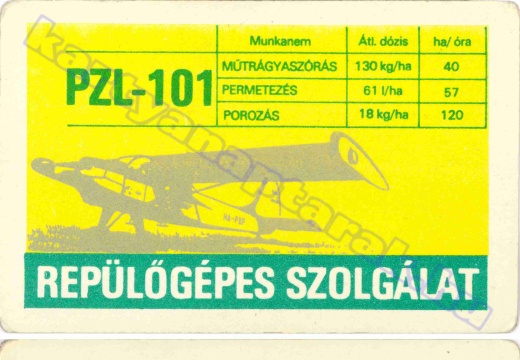 1976 - Repülőgépes szolgálat