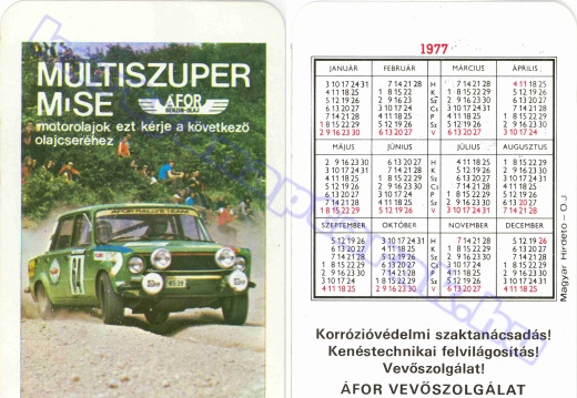 1976 - ÁFOR