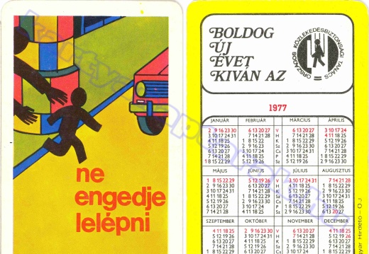 1977 - Közlekedésbiztonsági Tanács