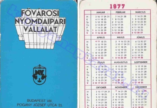 FNYV - Fővárosi Nyomdaipari Vállalat