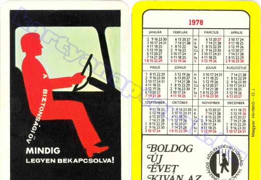 1978 - Közlekedésbiztonsági Tanács