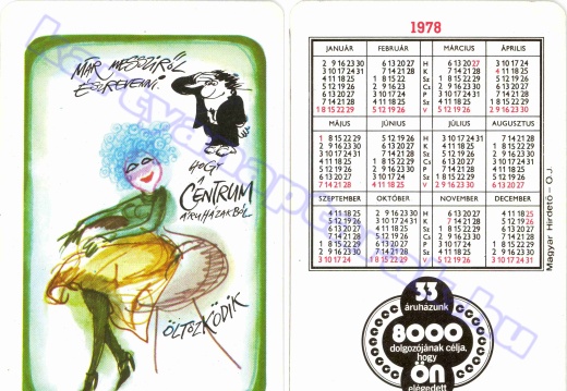 1978 - Centrum Áruház