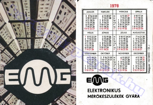 EMG - Elektronikus Mérőkészülékek Gyára