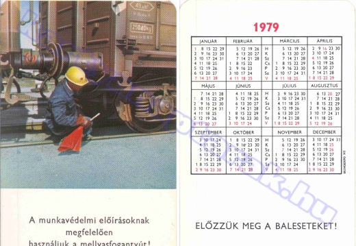 1979 - MÁV Munkavédelem