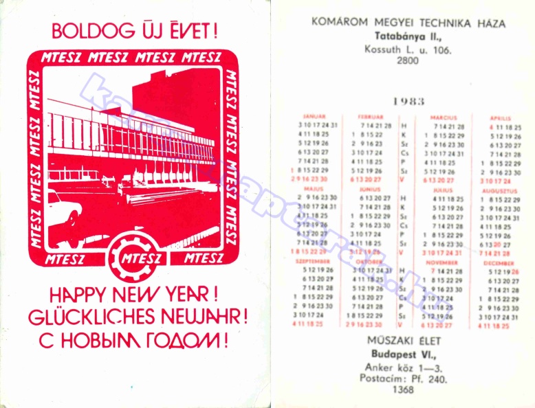 BUÉK MTESZ KOMÁROM MEGYEI TECHNIKA HÁZA TATABÁNYA MŰSZAKI ÉLET BUDAPEST 1983_0724.jpg