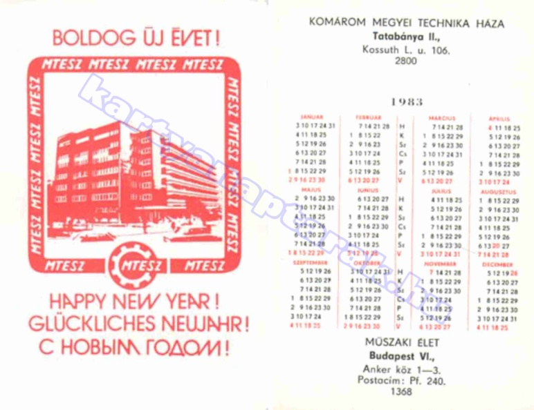 BUÉK MTESZ KOMÁROM MEGYEI TECHNIKA HÁZA TATABÁNYA MŰSZAKI ÉLET BUDAPEST 1983_0727.jpg