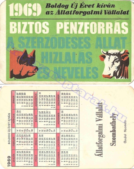 1969 BUÉK AZ ÁLLATFORGALMI VÁLLALAT BIZTOS PÉNZFORRÁS A SZERZŐDÉSES ÁLLAT HÍZLALÁS ÉS NEVELÉS ÁLLATFORGALMI VÁLLALAT SZOMBATHELY 1969_0038.jpg