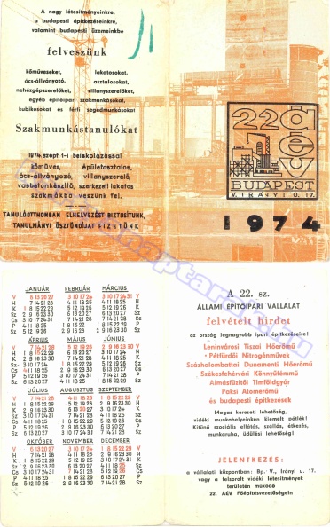 A 22. SZÁMÚ ÁLLAMI ÉPÍTŐIPARI VÁLLALAT LENINVÁROS PÉTFÜRDŐ SZÁZHALOMBATTA SZÉKESFEHÉRVÁR ALMÁSFŰZÍTŐ PAKS BUDAPEST 1974_0065.jpg