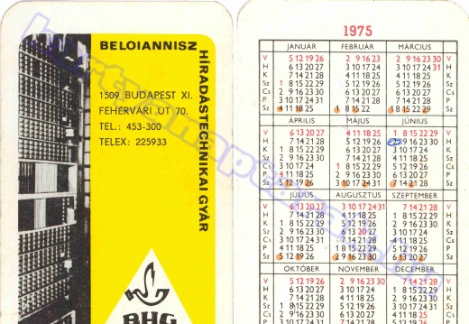 BHG - Beloiannisz Híradástechnikai Gyár