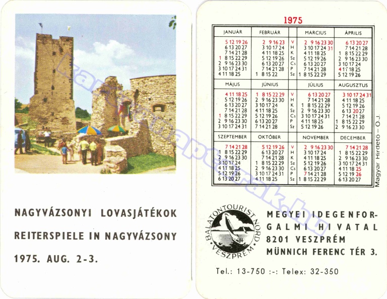 NAGYVÁZSONYI LOVASJÁTÉKOK REITER SPIELE IN NAGYVÁZSONY BALATONTOURIST NORD VESZPRÉM MEGYEI IDEGENFORGALMI HIVATAL 1975_0057.jpg