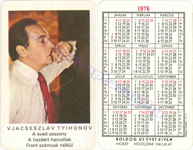 VJACSESZLAV TYIHONOV A SVÉD ASSZONY A HAZÁÉRT HARCOLTAK FRONT SZÁRNYAK NÉLKÜL BUÉK MOKÉP MOZIÜZEMI VÁLLALAT 1976_0084.jpg