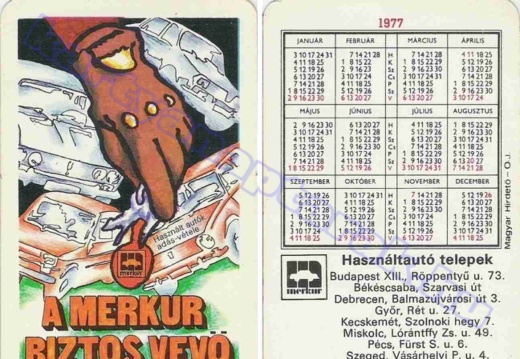 MERKUR - Személygépkocsi Értékesítő Vállalat