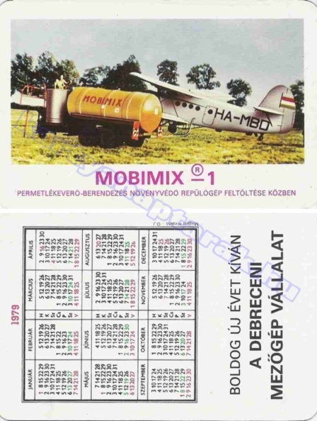 MOBIMIX - 1 PERMETLÉKEVERŐ-BERENDEZÉS NÖVÉNYVÉDŐ REPÜLŐGÉP FELTÖLTÉSE KÖZBEN BUÉK A DEBRECENI MEZŐGÉP VÁLLALAT HA-MBO 1979_0314.jpg