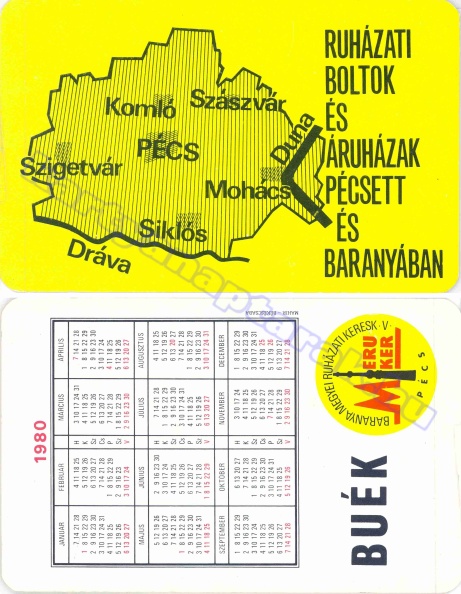 RUHÁZATI BOLTOK ÉS ÁRUHÁZAK PÉCSETT ÉS BARANYÁBAN SZIGETVÁR KOMLÓ SZÁSZVÁR MOHÁCS SIKLÓS BUÉK BARANYA MEGYEI RUHÁZATI KERESK. V. MERU KER 1980_0124.jpg