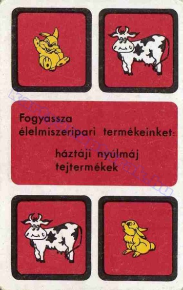 FOGYASSZA ÉLELMISZERIPARI TERMÉKEINKET: HÁZTÁJI NYÚLMÁJ TEJTERMÉKEK 1980_0278.jpg